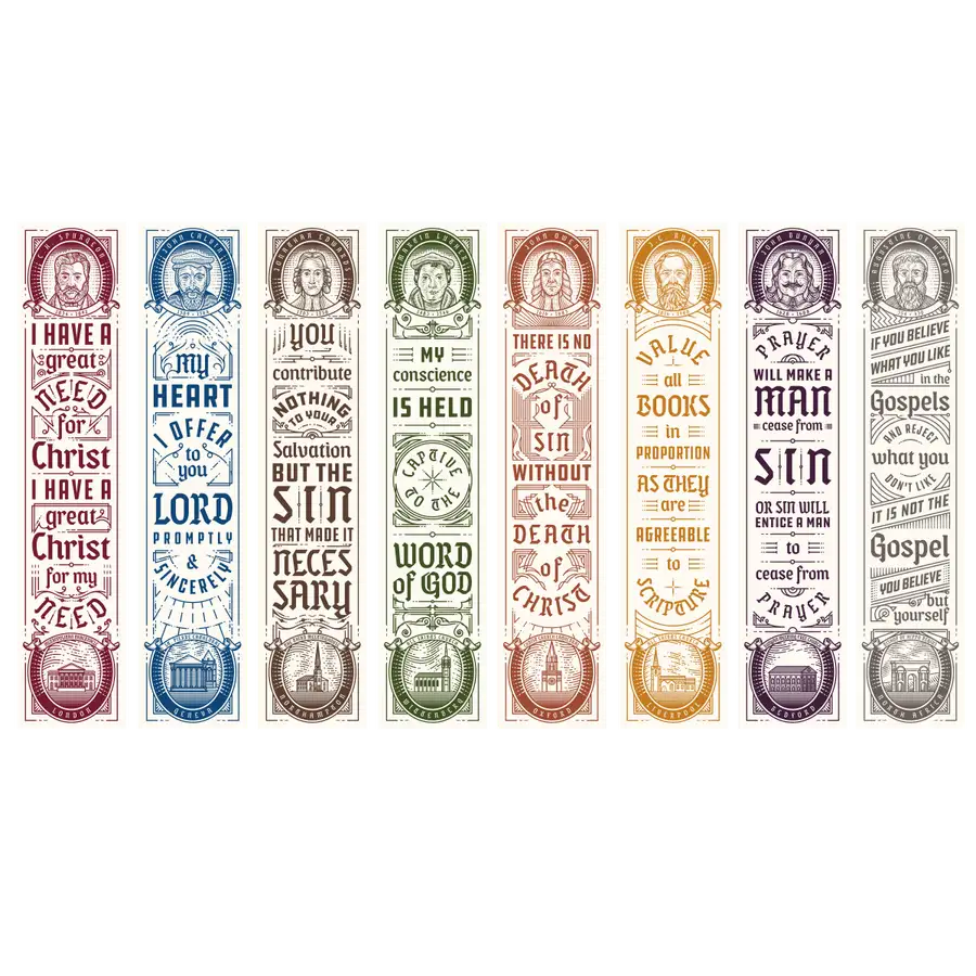 Theologian Quotes Bookmark Set